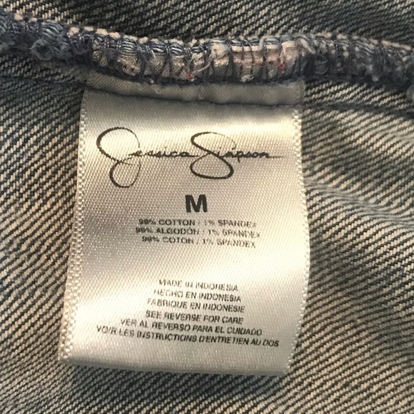 Jessica Simpson Denim Jacket Size Medium - Picture 4 of 7